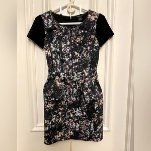 Club Monaco patterned dress with pockets